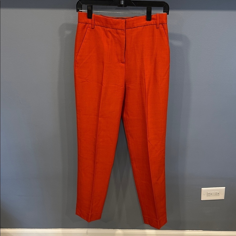 Victoria Victoria Beckham High Rise Wool Pants 0